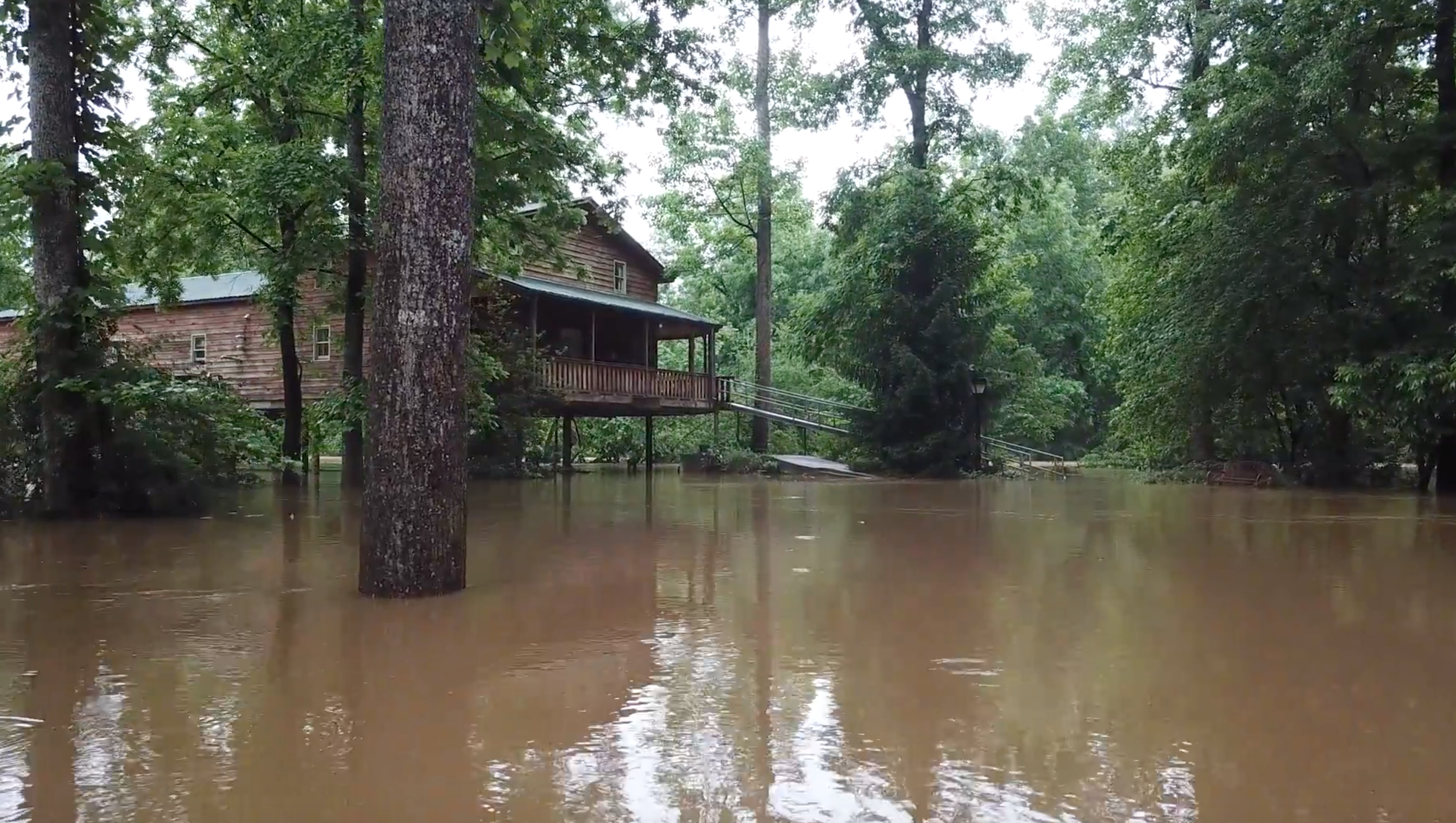 Flood at The River Ministries Lodge